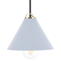 Lampadario Blu Metallo 162 cm lampada a Sospensione stile moderno