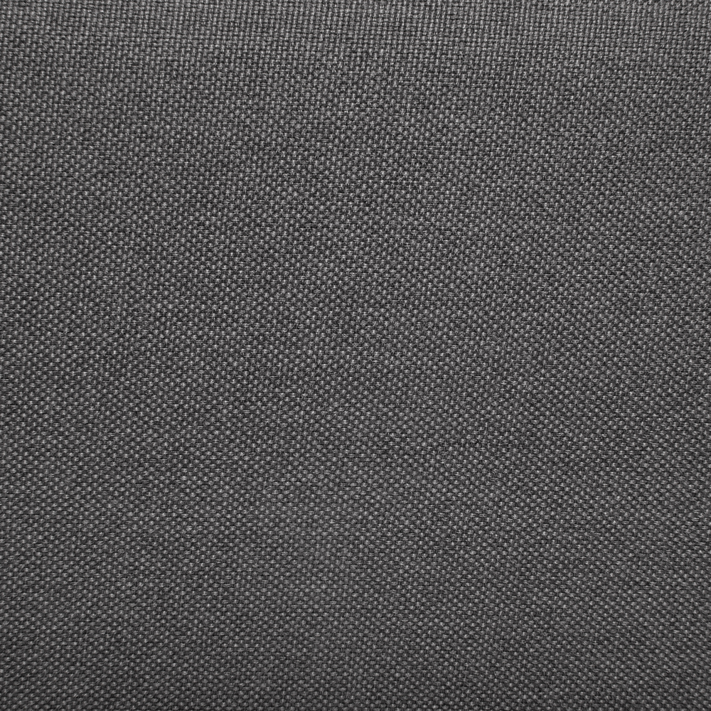 Letto Boxspring in Tessuto Grigio con Materasso a Molle 180 x 200 cm