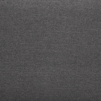 Letto Boxspring in Tessuto Grigio con Materasso a Molle 180 x 200 cm