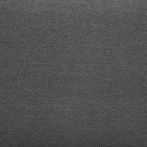 Letto Boxspring in Tessuto Grigio con Materasso a Molle 180 x 200 cm