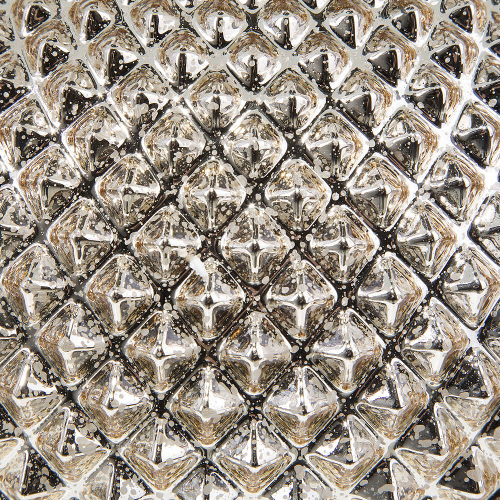 Lampada da Tavolo Metallo dorato 55H cm Paralume paralume in policotone Bianco Glam