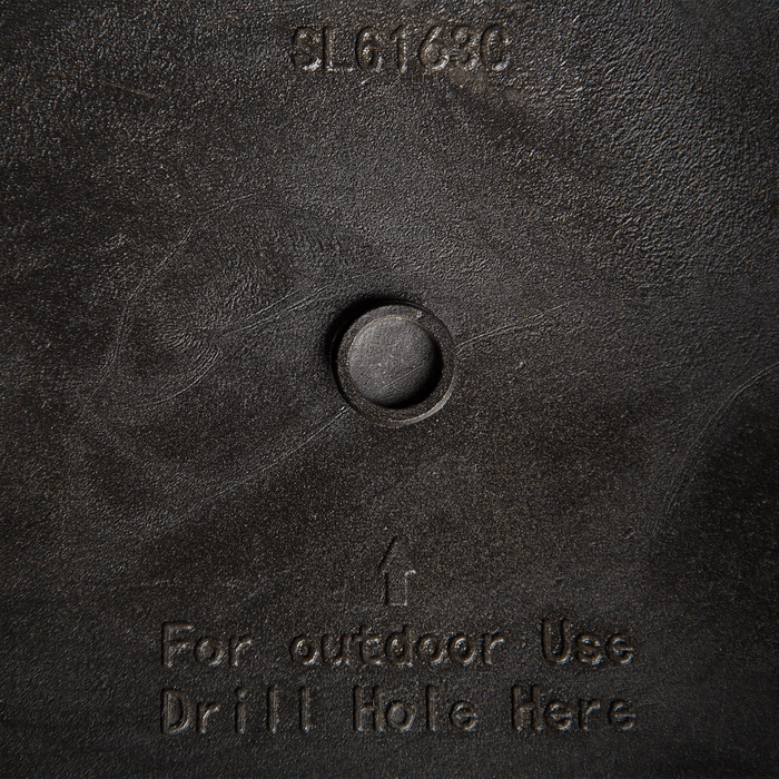 Vaso per fiori Fioriera alta in pietra grigia 58 x ø 31 cm Accessori decorativi per interni e esterni moderni e minimalisti