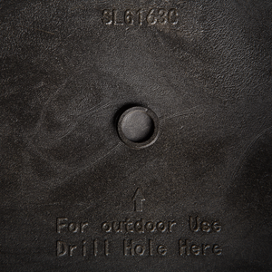 Vaso per piante in pietra grigia poliresina 49 x 49 x 53 cm per interni ed esterni quadrato