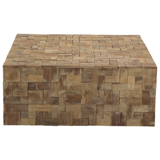 Tavolino da caffè basso in legno marrone soggiorno tavolino laterale