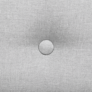 Divano Letto Grigio Chiaro 3 Posti Seduta Con Bottoni Click Clack