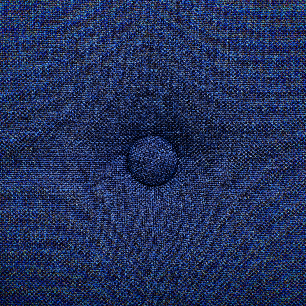 Divano Letto Blu 3 Posti Seduta Con Bottoni convertibile Click Clack