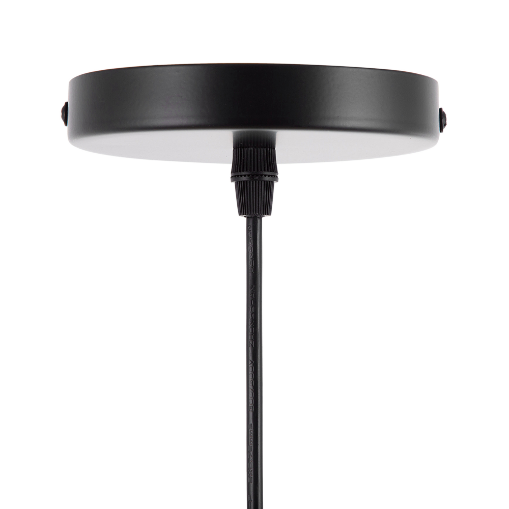 Lampada a Sospensione lampadario di Design Industriale Vintage in Rete Metallica Nera