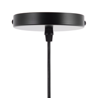 Lampada a Sospensione lampadario di Design Industriale Vintage in Rete Metallica Nera