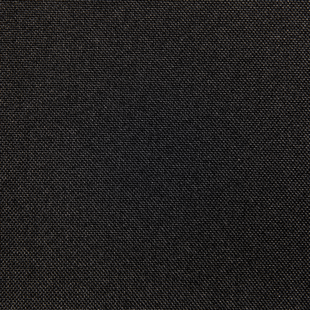 Set di 2 sedie da pranzo rivestimento in tessuto Nero gambe in legno chiaro stile moderno eclettico