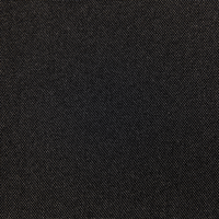 Set di 2 sedie da pranzo rivestimento in tessuto Nero gambe in legno chiaro stile moderno eclettico