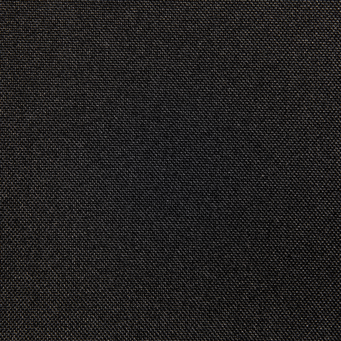 Set di 2 sedie da pranzo rivestimento in tessuto Nero gambe in legno chiaro stile moderno eclettico