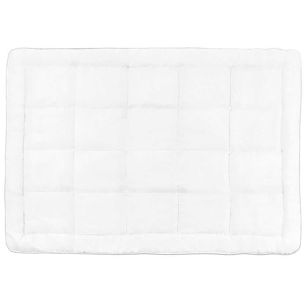 Piumino in microfibra di poliestere imbottitura 155 x 220 cm per chi soffre di allergie