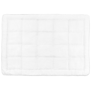 Piumino in microfibra di poliestere imbottitura 155 x 220 cm per chi soffre di allergie