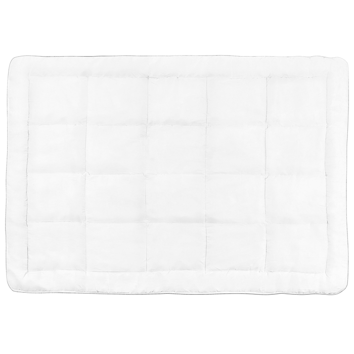 Piumino in microfibra di poliestere imbottitura 155 x 220 cm per chi soffre di allergie