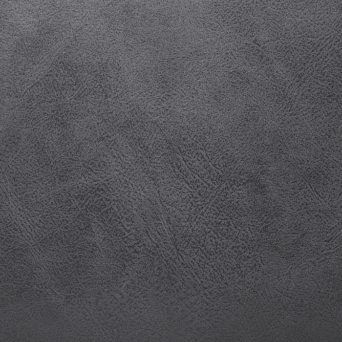 Divano grigio 3 posti in similpelle gambe in legno classico soggiorno