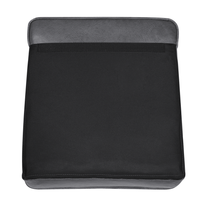 Divano grigio 3 posti in similpelle gambe in legno classico soggiorno