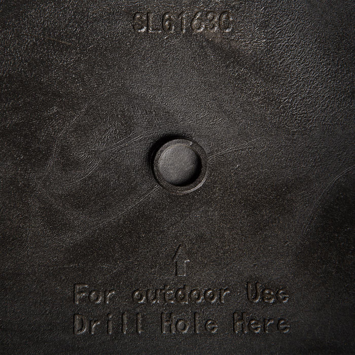 Set di 2 Vasi per Piante in Simil Pietra Grigia Rettangolari Varie Misure