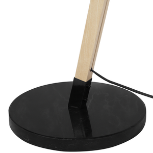 Lampada da Terra Colore Nero Metallo 175 cm Orientabile Industriale