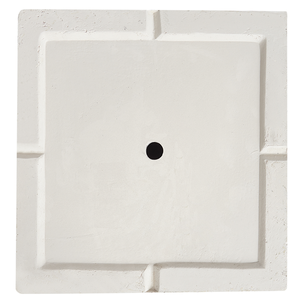 Vaso da Fiori Quadrato Beige chiaro 40x40x77 cm resistente ai raggi UV beige