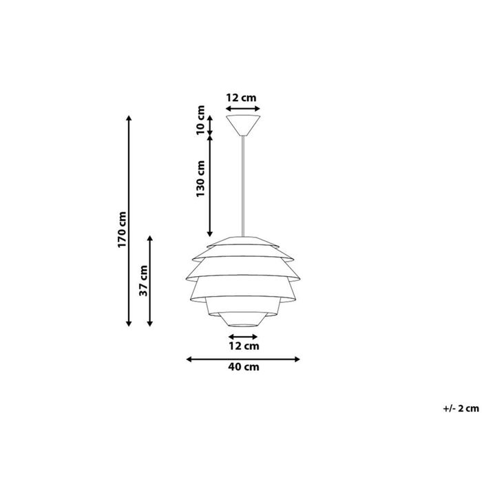 Lampada a Sospensione in Plastica Bianca a Forma di Globo Decorativa Moderna