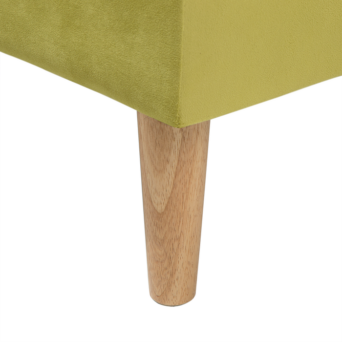 Divano Letto Verde 3 Posti Schienale Reclinabile Trapuntato convertibile