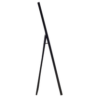 Specchio da terra Nero rettangolare 40 x 140 cm soggiorno bagno