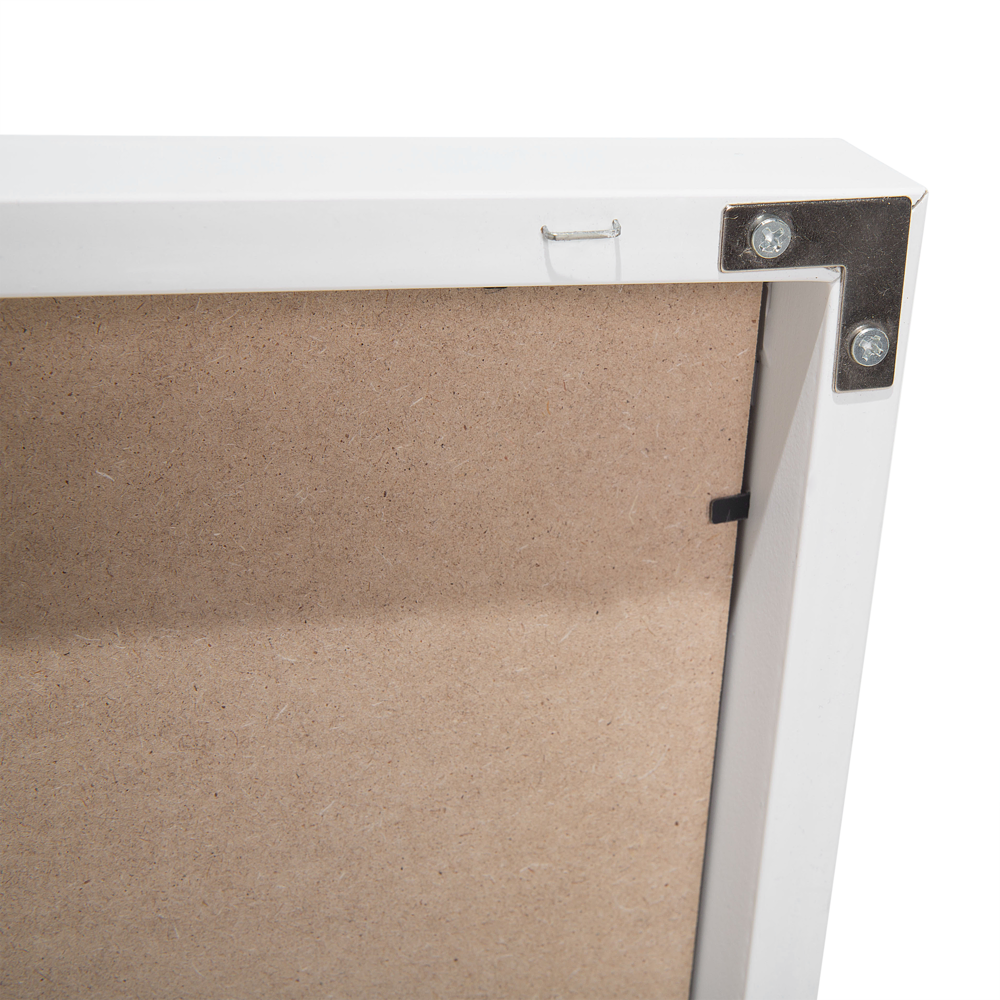 Specchio da terra bianco rettangolare 40 x 140 cm soggiorno bagno camera da letto