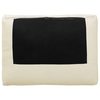 Poltrona Club Chair Beige Rivestimento in pelle crosta Gambe cromate Design retrò