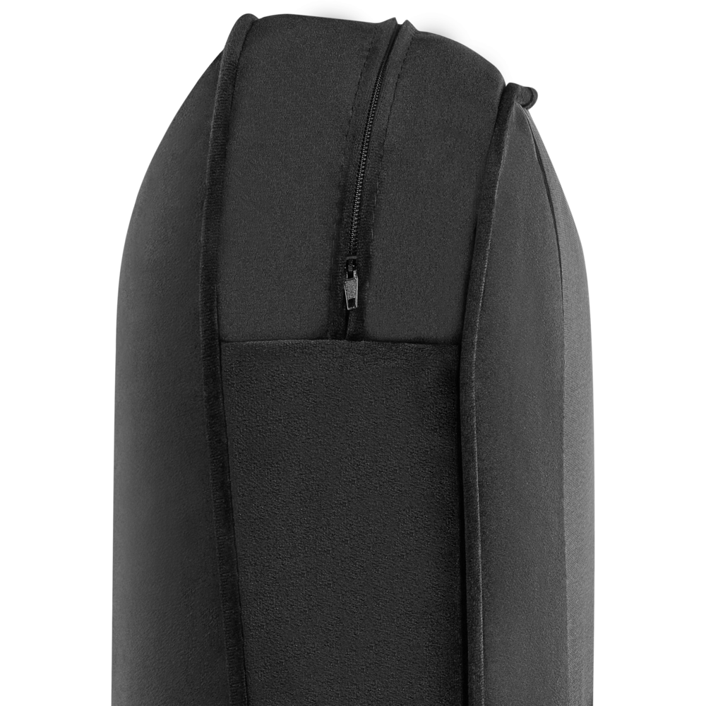 Divano di colore Nero 2 Posti Velluto Gambe In Legno in stile Classico e moderno