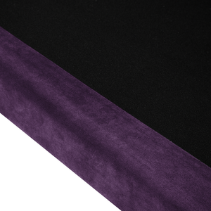 Divano Viola 3 Posti Velluto Gambe In Legno Classico e moderno