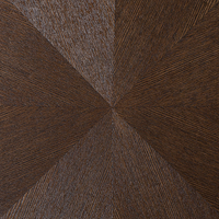 Tavolino Nero Effetto Legno Base dorato Soggiorno stile moderno