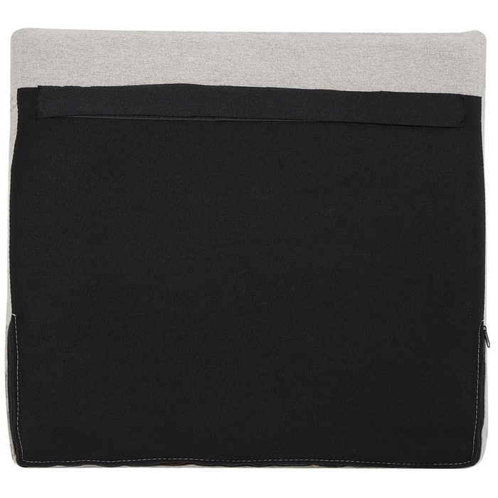 Divano Chesterfield a 2 posti con bottoni avorio beige capitonnè