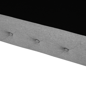 Divano Chesterfield a 2 posti grigio chiaro capitonnè sofà soggiorno