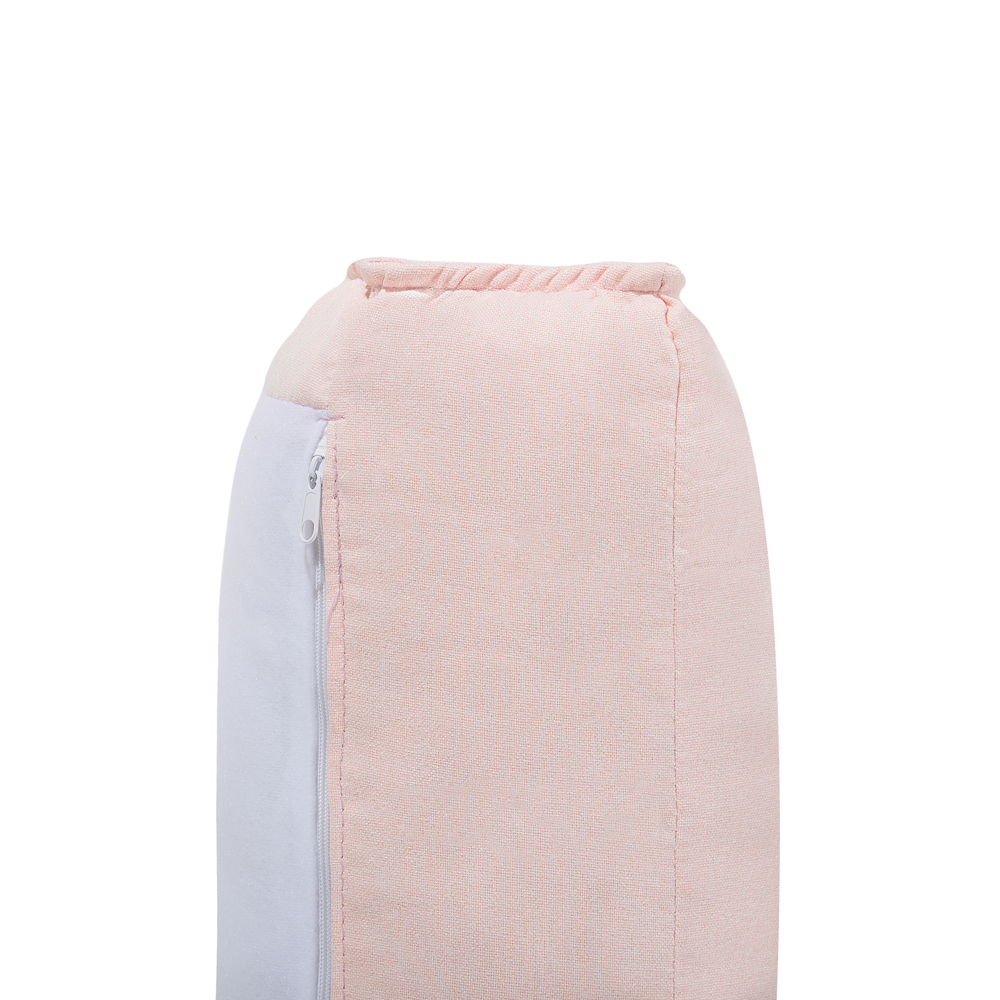 Poltrona Tessuto Rosa Slitta Gambe Argento Salotto Moderno soggiorno