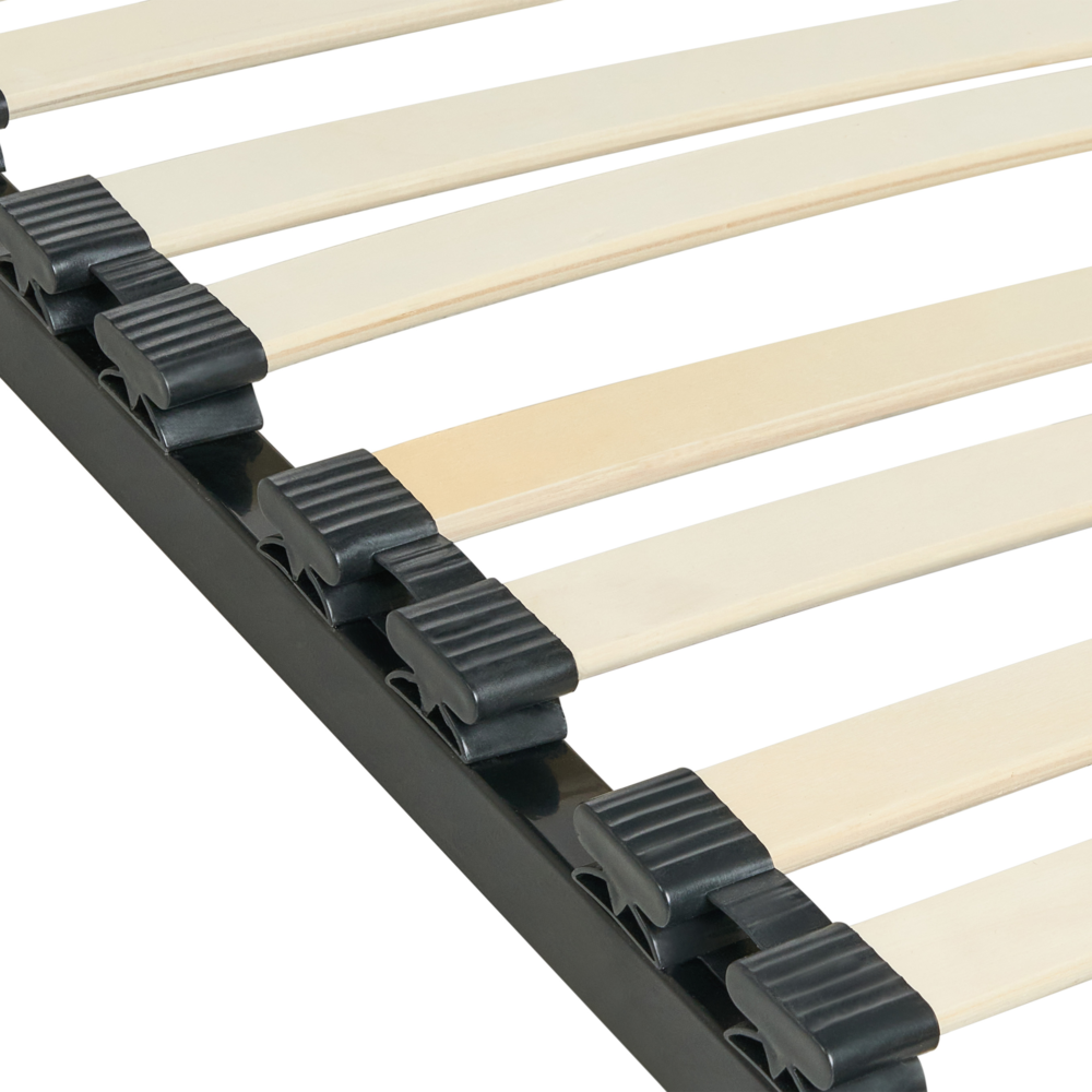 Rete a doghe in legno di pioppo struttura per letto matrimoniale