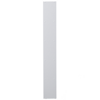 Libreria Bianca 174 x 83 cm Scaffali Grandi e Piccoli Scandinavi