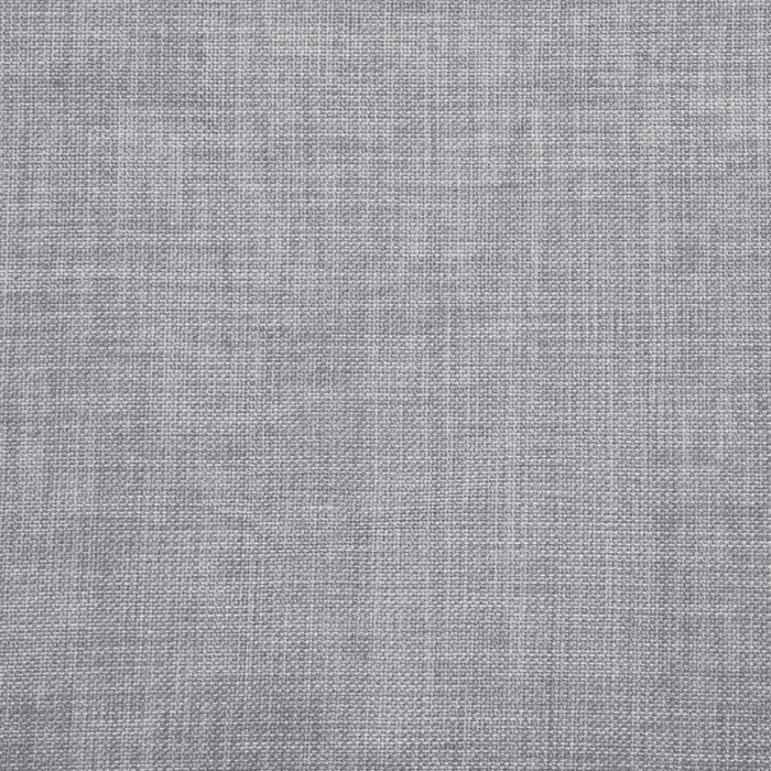 Letto 180 x 200 cm con rete a doghe in tessuto grigio contemporanea