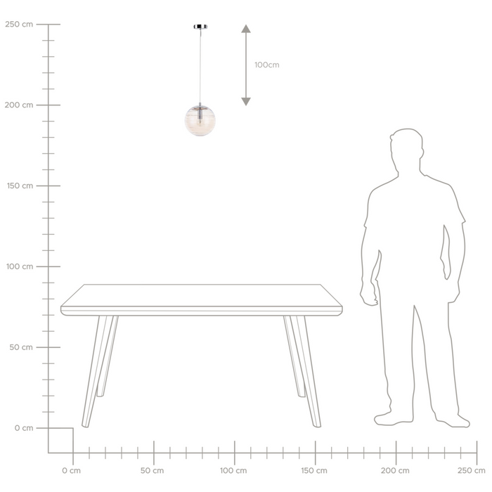 Lampada a Sospensione lampadario a Globo Moderno in Vetro Colorato dorato