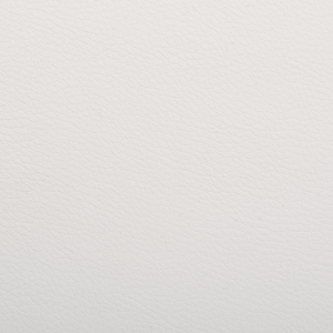 Set di 2 sedie da pranzo Sedile in ecopelle bianca Gambe in legno eleganti