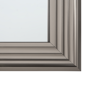 Specchio da parete argento 61 x 91 cm rettangolare moderno semplice minimalista camera da letto soggiorno