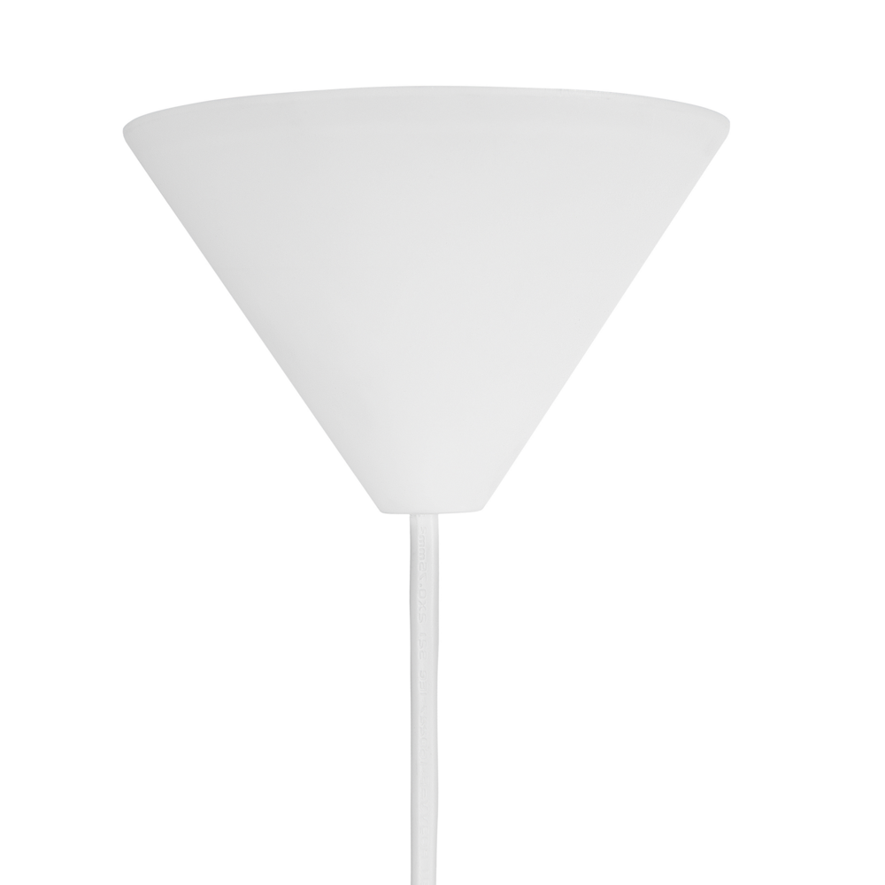 Lampada a Sospensione Tessuto Bianco Foglie Verdi e Stampa Fenicotteri Forma Tamburo Moderna