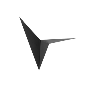 Applique Da Parete Nero Lampada Decorazione In Metallo