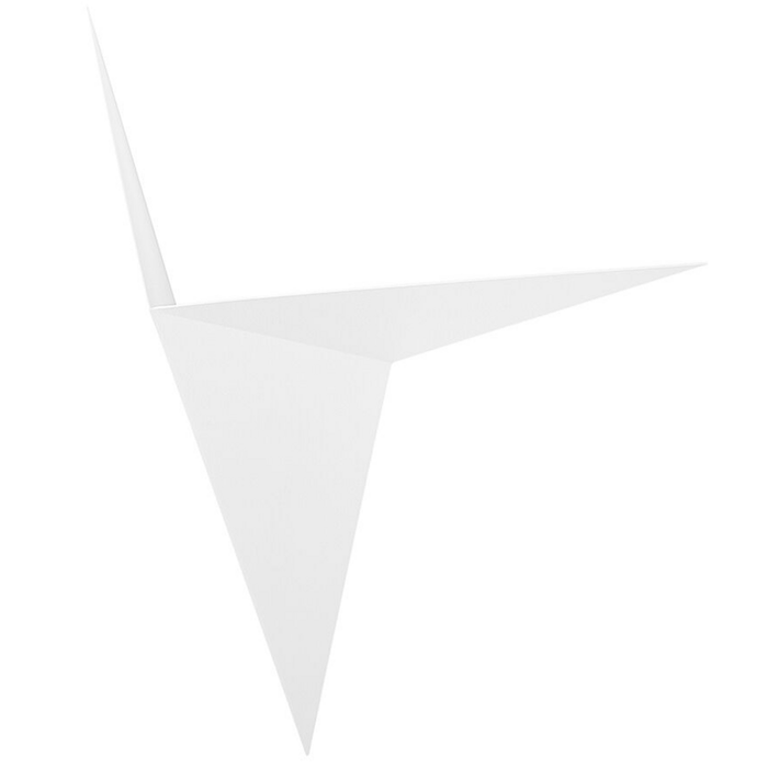 Applique Da Parete Bianca Lampada Decorazione In Metallo