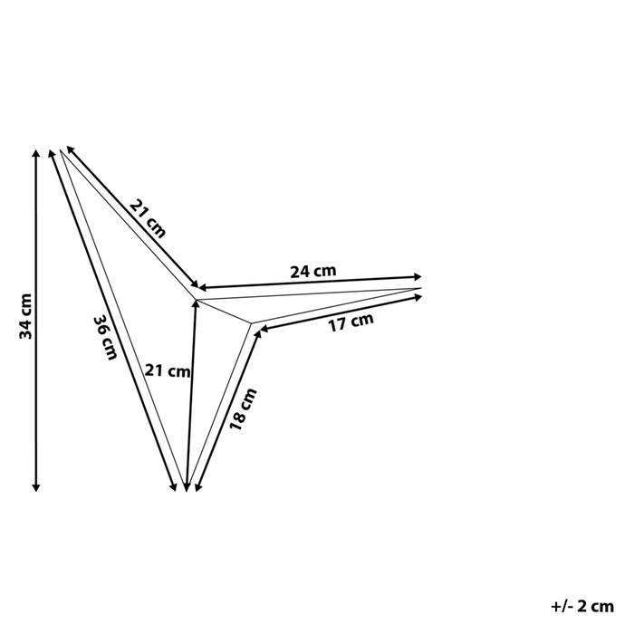 Applique Da Parete Bianca Lampada Decorazione In Metallo