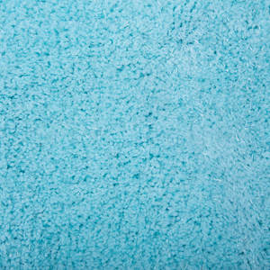 Tappeto Shaggy Blu 140 x 200 cm Moderno Tappeto Rettangolare Turchese a Pelo Lungo