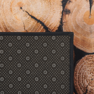 Tappeto tappetino Tappeto Tessuto Marrone Motivo Moderno Legno Tronco Stampa 3D Rettangolare 80 x 150 cm