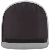 Sedia A Dondolo Velluto Grigio Chiaro Basamento In Legno Chiaro Nursery Glam Stile Moderno