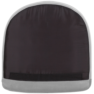 Sedia A Dondolo Velluto Grigio Chiaro Basamento In Legno Chiaro Nursery Glam Stile Moderno