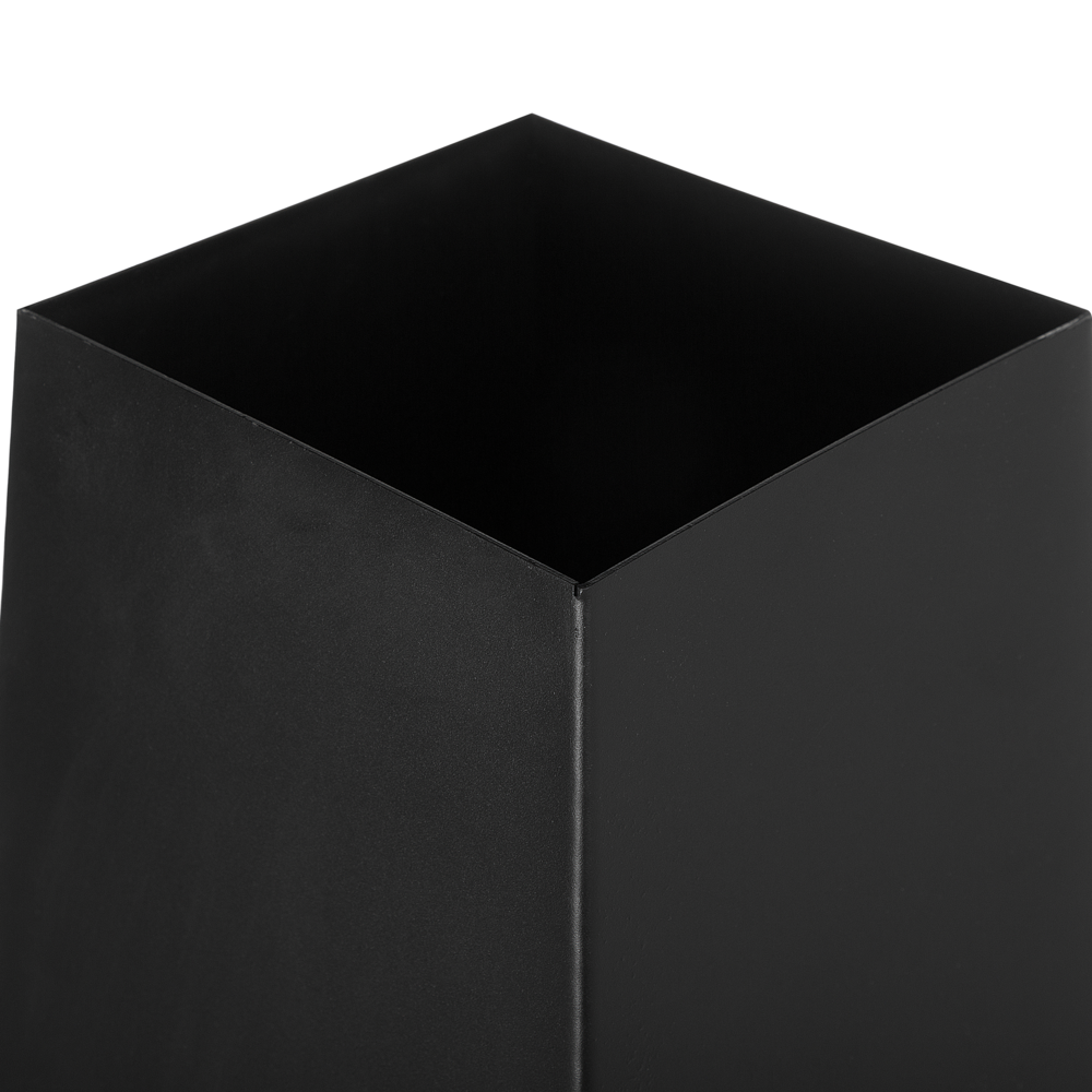 Riscaldatore per braciere Camino in acciaio Nero da giardino esterno