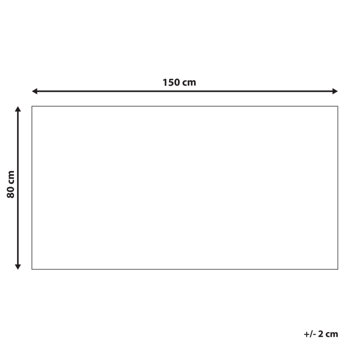 Tappeto per tappetino Moquette Tessuto in poliestere Multicolore Motivo astratto Effetto vernice Fondo rivestito in gomma 80 x 150 cm